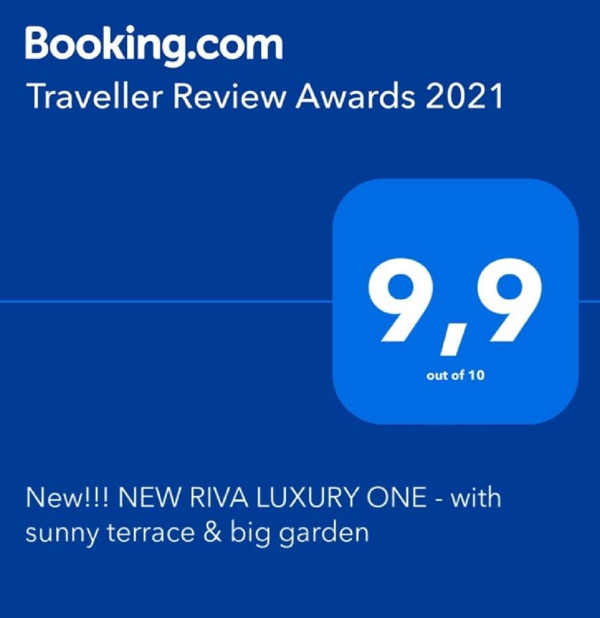 New!!! New Riva Luxury One - With Sunny Terrace & Big Garden Poreč Exterior foto